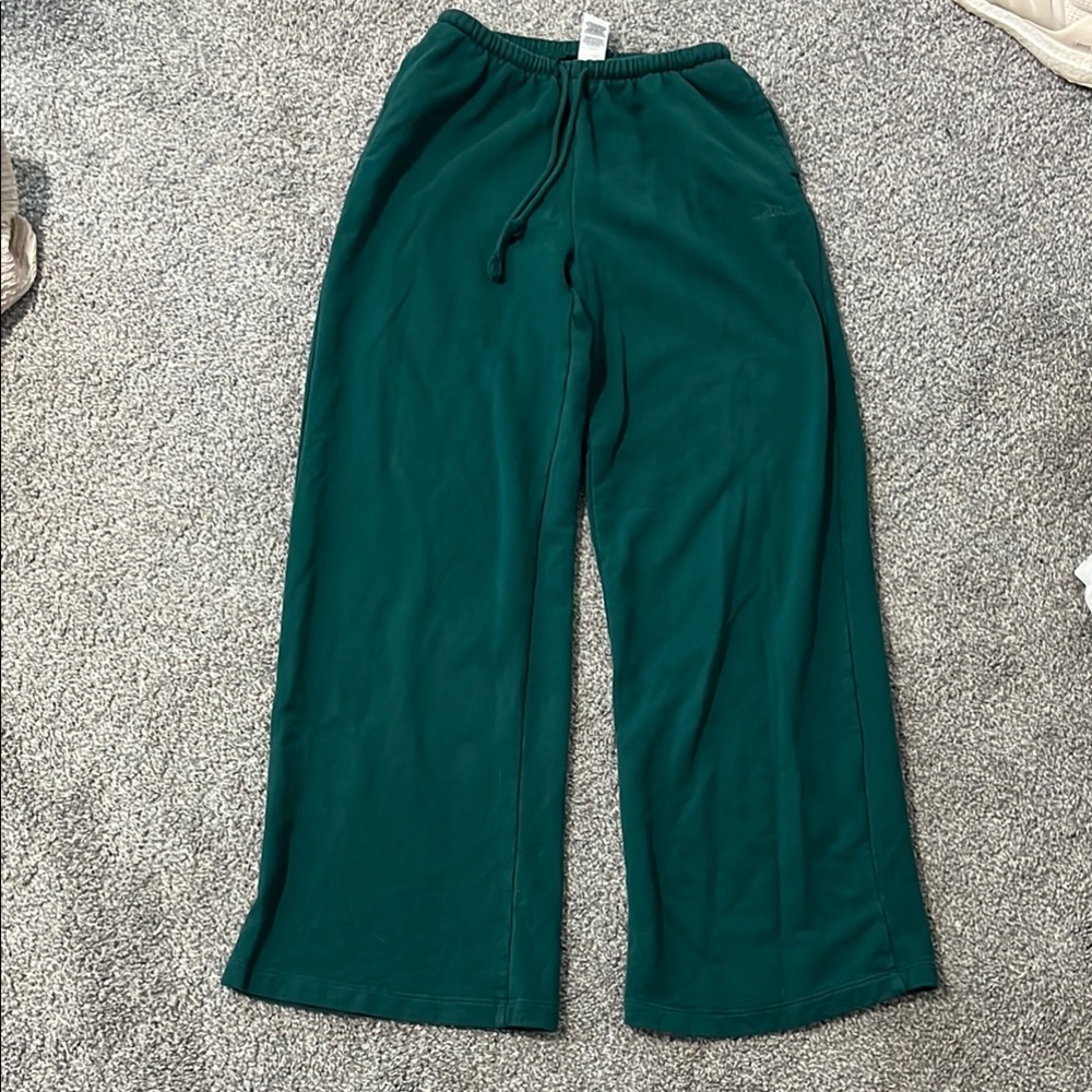 Garage Teal Relaxed Pants
